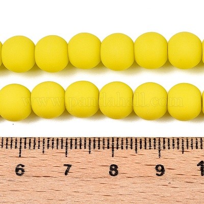 Непрозрачное стекло бисер нитей GLAA-T032-P8mm-MD10-1