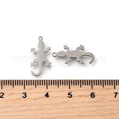 Подвески из нержавеющей стали ящерицы 304 STAS-M119-04P-1