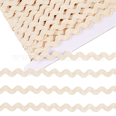 Хлопковая волнистая бахрома с отделкой лентой&nbsp;OCOR-GF0004-49F-1