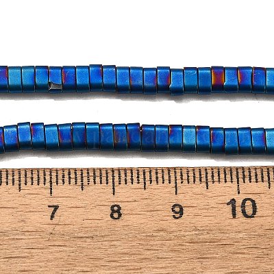 Нити синтетических немагнитных гематитовых бусин с 2 отверстием G-L613-A01-01-1