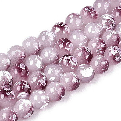 Выпечка краска бисер пряди X1-DGLA-N015-8mm-05-1