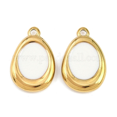 Подвески из нержавеющей стали 304 с эмалью STAS-Z166-20D-02-1