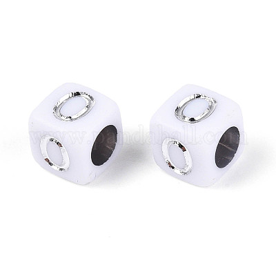 Акриловые бусины OACR-ZX006-36O-1