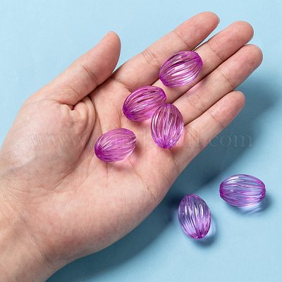 Прозрачные акриловые бусины&nbsp;TACR-365-48-1