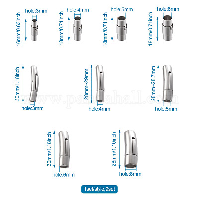 Штыковые застежки из нержавеющей стали 304 и магнитные винтовые застежки STAS-YS0001-04P-1