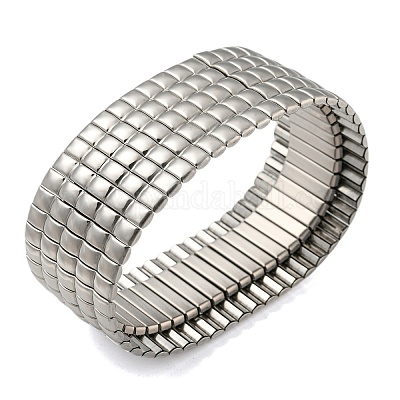 Браслет-цепочка из нержавеющей стали марки 304 BJEW-B076-03A-P-1