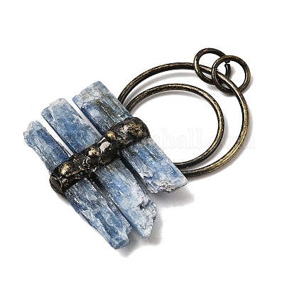 Подвески натуральный кианит / цианит / дистен G-A278-01B-AB-1