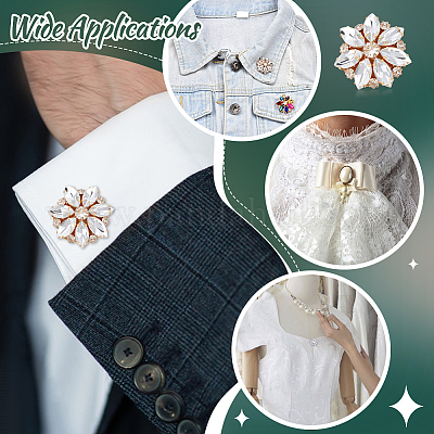 Запонки из сплава и пластиковые пуговицы с одним отверстием HJEW-NB00251-1