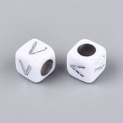 Акриловые бусины OACR-ZX006-36V-1