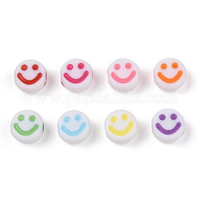 Непрозрачные акриловые бусины для рукоделия X-MACR-S369-003B-01-1