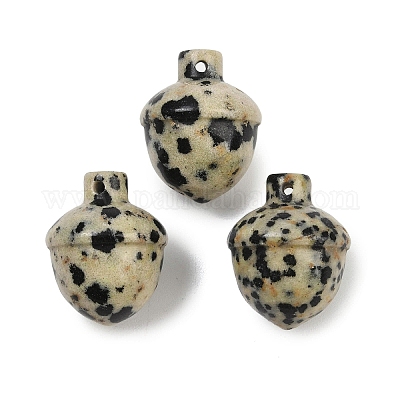 Природные яшмы далматин подвески G-K354-13E-1