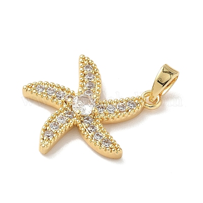 Латунные микро проложить кубического циркония подвески KK-K305-11D-G-1