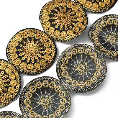 Вышивка полиэфирными лентами OCOR-WH0079-64-1