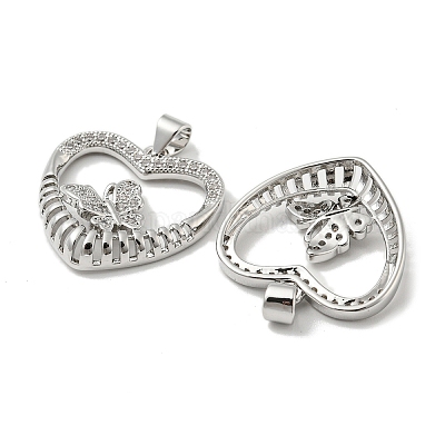 Стойки обшивки латунь микро проложить Циркон подвеску KK-F869-17P-1