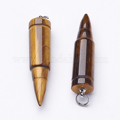 Естественно тигровый глаз отметил кулоны G-D850-08-1