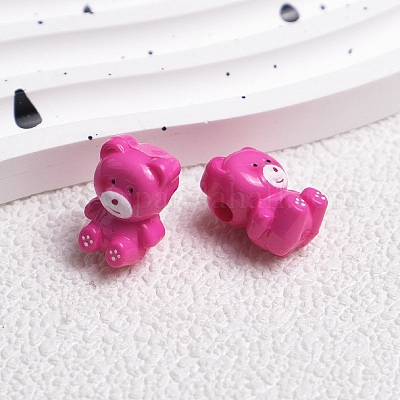 Непрозрачные акриловые бусины&nbsp;PW-WG79153-06-1