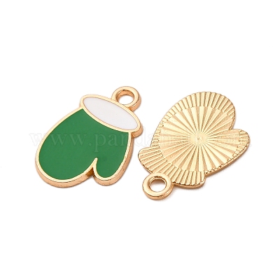 Рождественские эмали сплава подвески&nbsp;ENAM-K080-01C-G-1