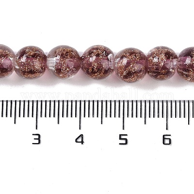 Бусины ручной работы бусины золотого песка LAMP-Z009-01I-1