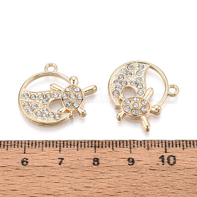 Подвески из сплава и страза FIND-N008-07KCG-1