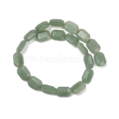 Естественный зеленый авантюрин бисер нитей G-U018-J01-01-1