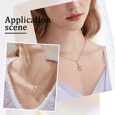 10 шт. стойка с покрытием из латуни с микропаве из кубического циркония KK-BBC0008-87-1