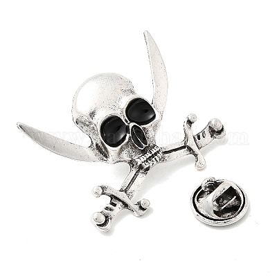 Хэллоуинские булавки из сплава для рюкзаков JEWB-C051-01B-AS-1