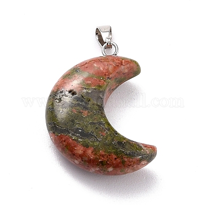 Природные подвески Unakite G-Z022-02D-1