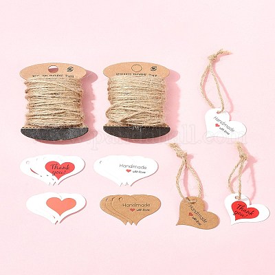 96 шт. 4 вида бумажных подарочных бирок CDIS-FS0001-27-1