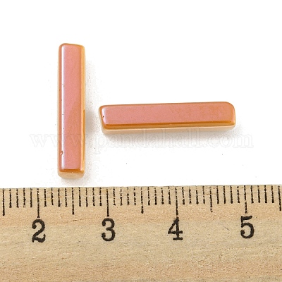 Гальванические стеклянные бусины GLAA-D024-01I-1