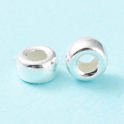 925 шарики стерлингового серебра&nbsp;STER-K174-02D-S-1