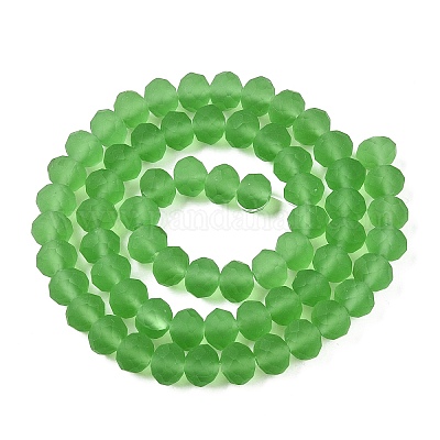 Прозрачные стеклянные бусины EGLA-A044-T8mm-MD11-1