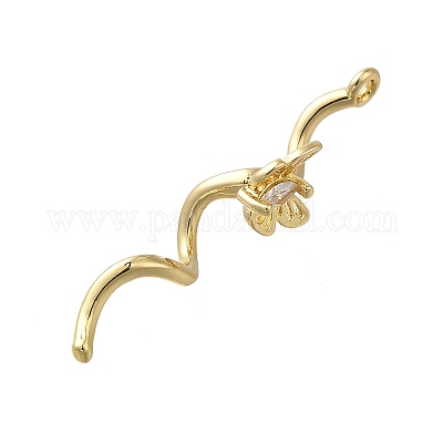 Кулон из циркония KK-Q048-10G-1