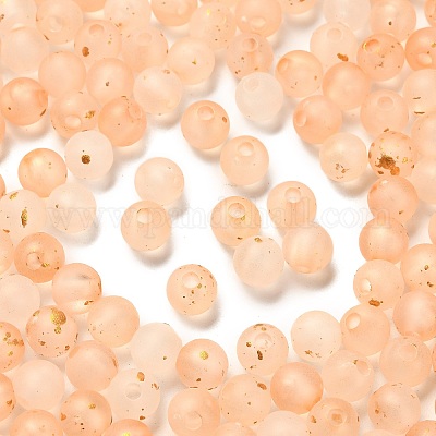 Матовые прозрачные акриловые бусины OACR-F013-13E-1