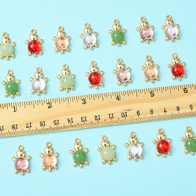 24шт 6 цвета подвески из акрилового сплава FIND-FS0003-29-1