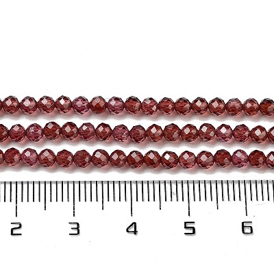 Гранат природный бисер нитей&nbsp;X-G-B088-C11-03-1