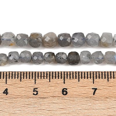 Природные лабрадорита бисер нитей G-RM2025-C34-C-1