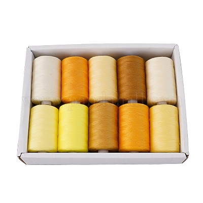 10 цвет полиэстеровая швейная нить PW-WG34EA6-04-1