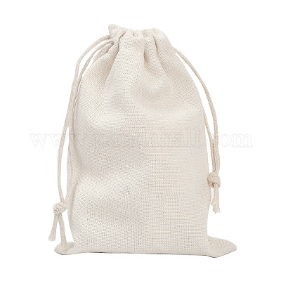 Прямоугольные холщовые упаковочные пакеты OP-K003-10x14-01-1