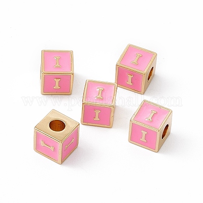 Стойки покрытие латунь эмаль бисер KK-B060-04G-05I-1