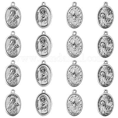 Подвески из сплава в тибетском стиле TIBEP-CJ0001-20-1