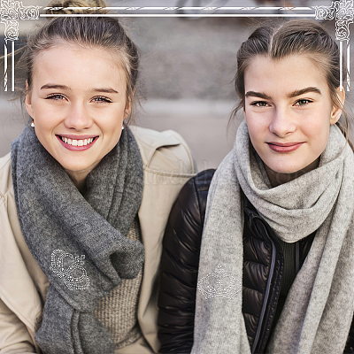 Корона стекло исправление горный хрусталь DIY-WH0419-57-1