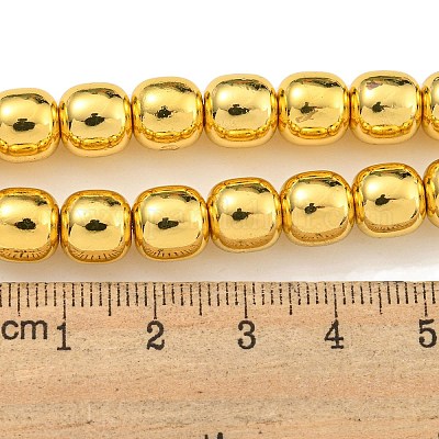 Гальванические нити из синтетических немагнитных гематитовых бусин G-C136-C01-1