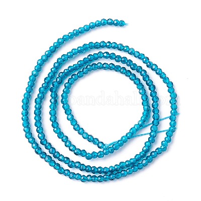 Прозрачные стеклянные бусины GLAA-C019-01A-20-1