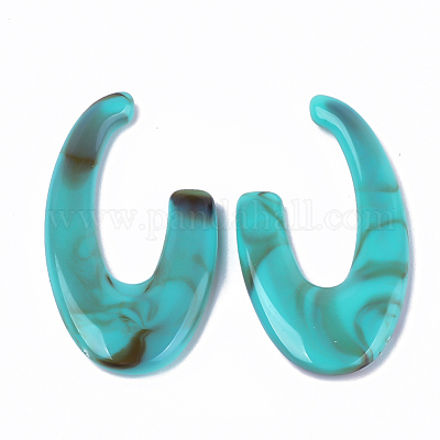 Акриловые бусины OACR-T008-04E-1