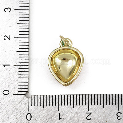 Латунь эмаль подвески KK-D409-44G-B-1