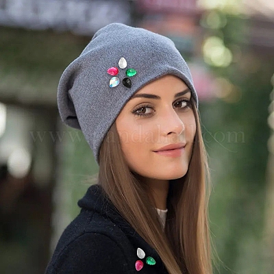 180 шт. 6 цвета акриловых стразов с плоской задней частью кабошонов GACR-YW0001-04-1