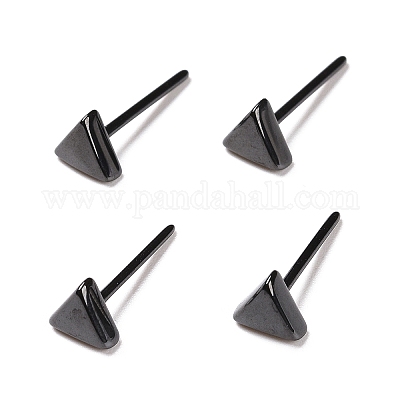 Гипоаллергенные серьги-гвоздики из биокерамики с цирконием и керамикой EJEW-Z023-09C-1