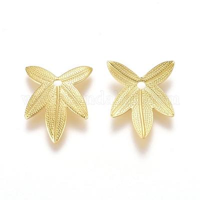 Подвески из латуни с филигранью на осеннюю тематику KK-G368-06C-1