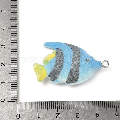 Подвески из флокированной смолы RESI-K203-13D-1