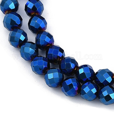 Гальванические нити из синтетических немагнитных гематитовых бусин G-H072-B01-01E-1